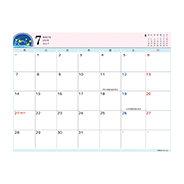 スケジュール表7月　月曜始まり